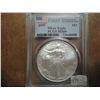 Image 1 : 2005 AMERICAN SILVER EAGLE PCGS MS69