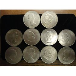 10-1965 GREAT BRITAIN CHURCHILL CROWNS