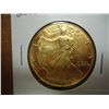 Image 1 : 2000 GOLD PLATED AMERICAN SILVER EAGLE UNC