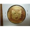 Image 2 : 2000 GOLD PLATED AMERICAN SILVER EAGLE UNC