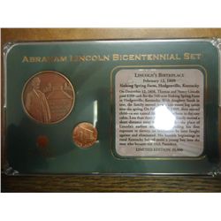 ABRAHAM LINCOLN BICENTENNIAL SET (AS SHOWN)