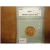 Image 1 : 1882 $5 GOLD LIBERTY HEAD NTC MS61