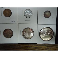 1953 CANADA (PF LIKE) SET (AS SHOWN)