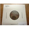 Image 1 : 1870 INDIAN HEAD CENT SEMI KEY DATE (GOOD)