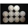 Image 1 : 10 ASSORTED BARBER DIMES