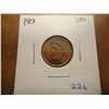 Image 1 : 1901 INDIAN HEAD CENT UNC