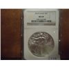 Image 1 : 2010 AMERICAN SILVER EAGLE NGC MS69