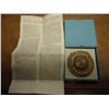 Image 1 : 2 1/2" BRONZE MEDAL FOR THE 1964/65 NEW YORK WORLD