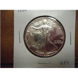 1988 AMERICAN SILVER EAGLE UNC