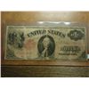 Image 1 : 1917 LARGE SIZE $1 LEGAL TENDER NOTE