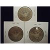 Image 2 : 1899,1900 & 1901 BARBER HALF DOLLARS