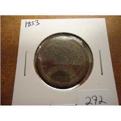 1853 US LARGE CENT