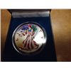 Image 1 : 2001 COLORIZED AMERICAN SILVER EAGLE
