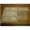 Image 1 : 6 PIECES OF WWII PHILIPINNES GUERRILLA MONEY