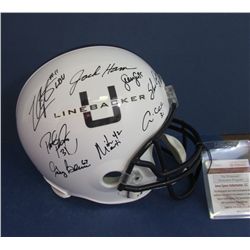 Penn State Helmet Autographed by 8 Lion greats