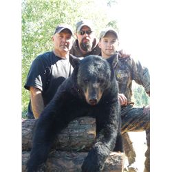 Fall Black Bear Hunt & Fishing in Ontario
