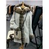 Image 1 : High Bidders choice: Sheared Mink Hooded Stroller or Mink Tux