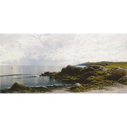 Property from the Thyssen-Bornemisza Collection ALFRED THOMPSON BRICHER (1837-1908) Low Tide...