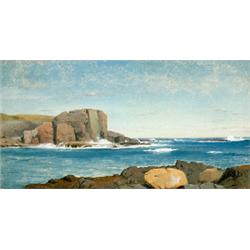 A private collection WILLIAM HART (1823-1894) Grand Manan signed "Wm. Hart" (lower right) ...