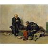 Image 1 : Another owner LOUIS MOELLER (1855-1930) Scouting the Trunk signed "Louis Moeller N.A." (lowe...