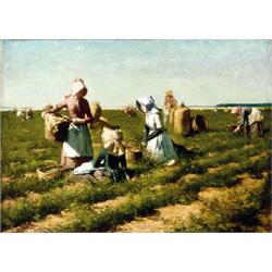 Property from the Thyssen-Bornemisza Collection HARRY HERMAN ROSELAND (1866-1950) The Peapic...