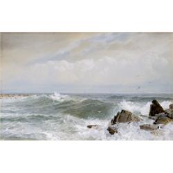 Property from the Thyssen-Bornemisza Collection WILLIAM TROST RICHARDS (1833-1905) Gull Rock...