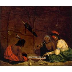 Property from the Thyssen-Bornemisza Collection CHARLES DEAS (1818-1867) Winnebagos Playing ...