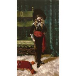 Property from the Thyssen-Bornemisza Collection WILLIAM MERRITT CHASE (1849-1916) Child Star...
