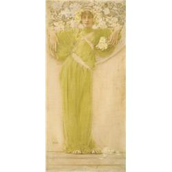 Another owner ROBERT FREDERICK BLUM (1857-1903) A Garland of Roses (June) signed "Blum" (l...