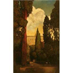 Property from the Thyssen-Bornemisza Collection FREDERICK MAXFIELD PARRISH (1870-1966) Villa...