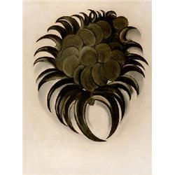 Property of a New York collector GEORGIA O'KEEFFE (1887-1986 ) Indian Beads, 1934 charcoal o...