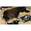 Image 1 : A private collector ARTHUR DOVE (1880-1946) Brown Cow, 1937 signed "Dove" (lower center) w...