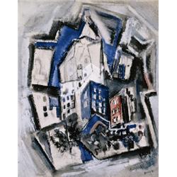 Property from the Thyssen-Bormemisza Collection JOHN MARIN (1872-1953) New York, 1927 signe...