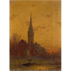 Property of a Gentleman GEORGE H. MCCORD (1848-1900) Sunset signed