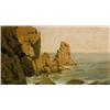 Image 1 : Property of a Gentleman WILLIAM HART (1823-1894) On the Maine Coast signed "W.H. Hart," (low...