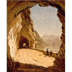 Property from the Thyssen-Bornemisza Collection SANFORD ROBINSON GIFFORD (1823-1880) Stelvio ...