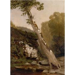 Property of a gentleman JOHN WILLIAMSON (1826-1885) Sycamore, Catskill Clove, below Haines Fa...