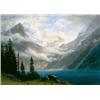 Image 1 : Property from the Thyssen-Bornemisza Collection ALBERT BIERSTADT (1830-1902) Mountain Scene ...