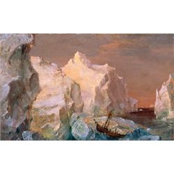 Property from the Thyssen-Bornemisza Collection FREDERIC EDWIN CHURCH (1826-1900) Study for...