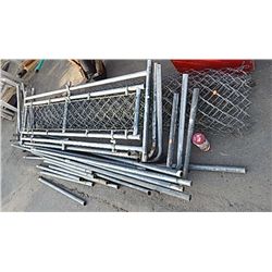 CHAINLINK DOG KENNEL / RUN - 6' x 8' x 6'high