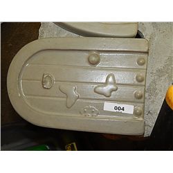 CONCRETE  - FAIRY DOOR - ROUND