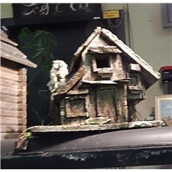 BIRD HOUSE - SMALL - as-is - weathered