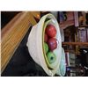 Image 1 : RETRO MIXING BOWLS(2) AND ARTIFICIAL APPLES