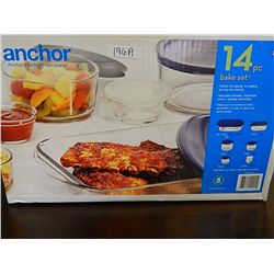 ANCHOR HAWKING BAKE SET - NEW IN THE BOX - 14PC SET