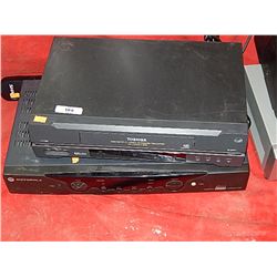 TOSHIB VHS PLAYER & MOTOROLE DIGITAL MACHINE