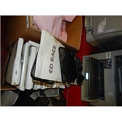 BOX OF NEW WIRE CD HOLDERS