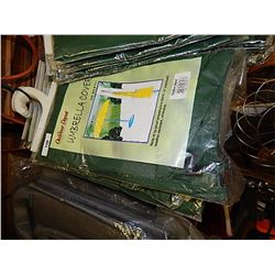 NEW PATIO UMBRELLA COVERS - 10 PER BUNDLE