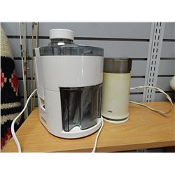 HAMILTON BEACH JUICE EXTRACTOR & COFFEE GRINDER