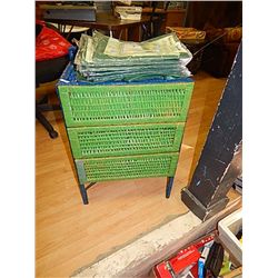 WHICKER CABINET - 3 DRAWERS