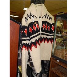 HAND KNITTED WOOL SWEATER